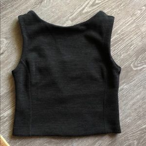 Banana Republic Black Crop Top